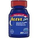 Leve PM Caplets, snelle slaaphulp en pijnverlichting voor hoofdpijn, spierpijn, non-habit vorming 220 mg Naproxen natrium en 25 mg difenhydramine HCl Capsules, 80 telling