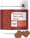 Reggie Skin & Coat Supplements for Dogs Omega-3 Fish Oil & Vitamin E for Itchy Skin Relief, Shedding & Shiny Coat 