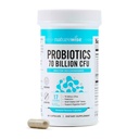 NatureWise Probiotics 70 Miljard CFU - 17 Strains + Organic Prebiotics - Immune, Digestief & Gut Health Support for Women & Men - Vegetarische, Glutenvrije, niet-GMO - 60 Capsules [51]Maande voorraad]