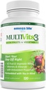 Multi Vits 3 Multivitamin - 2 Per Day - 70+ Ingredients - 42 Fruits & Vegetables - CoQ10 for Heart Health - Brain, Energy, Vision Support - Vitamins & Minerals - 60 Servings