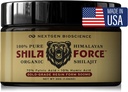 ShilaForceTM Shilajit Pure Gold-Grade Wild-Harvested Himalaya Organic Live Resin - 500mg 70% Fulvinezuur & 10% Humic Acid met 85+ Trace Minerals, 30g Made in USA, Brown