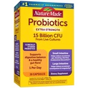 Probiotiques faits de la nature pour la santé digestive Extra Strength 15 milliards UFC de cultures vivantes, probiotiques pour les femmes et les hommes, 30 capsules probiotiques, 30 jours d'approvisionnement
