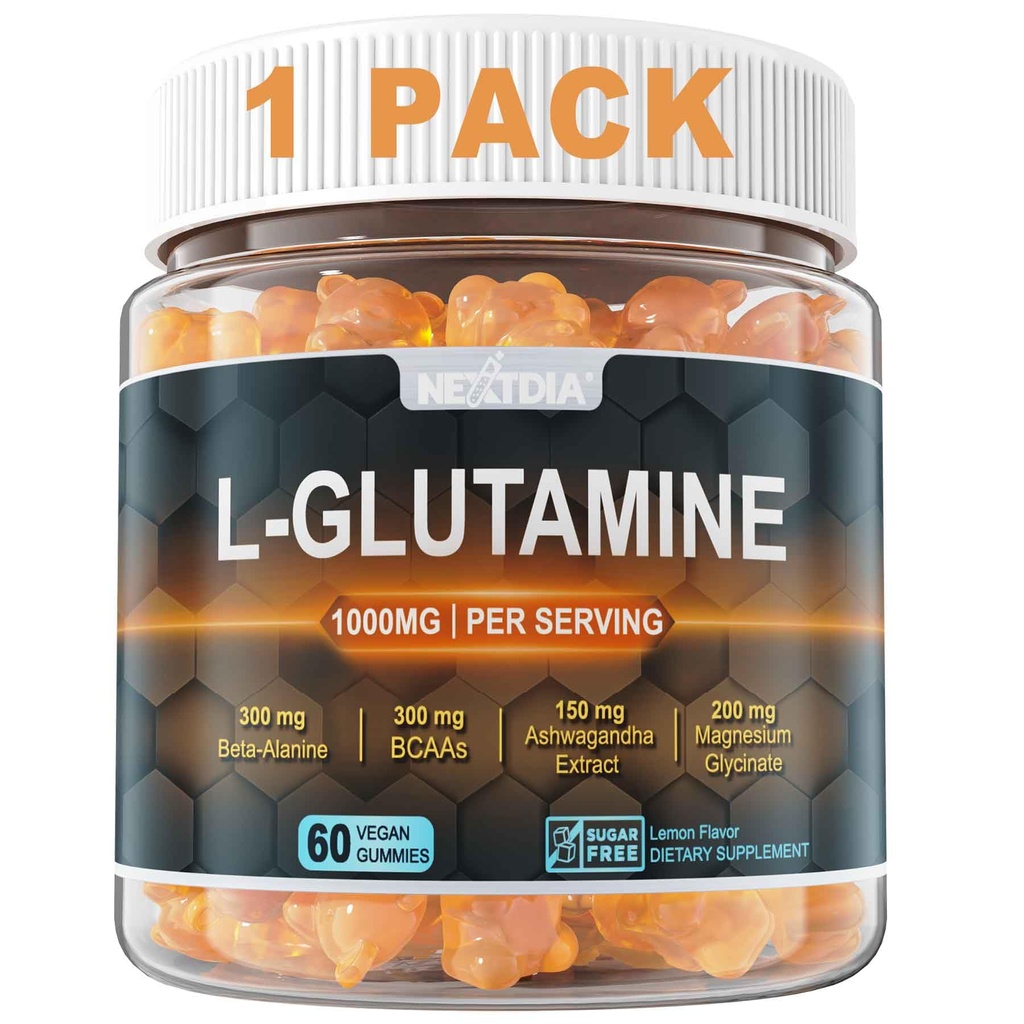 L-Glutamine 1000mg Gummies for Women & Men