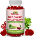 Tart Cherry Gummies (2000mg) met selderij Extract (400mg)- Slaap, en gewrichten- Tart Cherry Extract Alterative to Tart Cherry Juice Concentrate, Capsules, or Powders - 60 Tellen