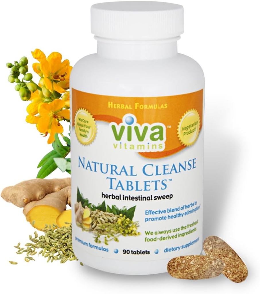 Natuurlijke reiniging - Laxeermiddelen Senna tabletten voor Colon Reiniging, Gut Cleanse, en Stool Verzachters, opgeblazen en constipatie Relief voor vrouwen en mannen, Colon Broom Supplement, Non-GMO, Vegan - 90 Tablet