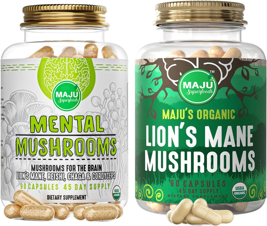 Maju Superfoods Capsules de champignons