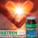 Biotherapie Natren Trenev Trio Probiotic Capsule - Three-in-One Dairy-Free Dietary Supplement - for Healthy Intestinal Flora, Aid Digestie & Absorptie - 30 Capsules Elk met 30 miljard CFU