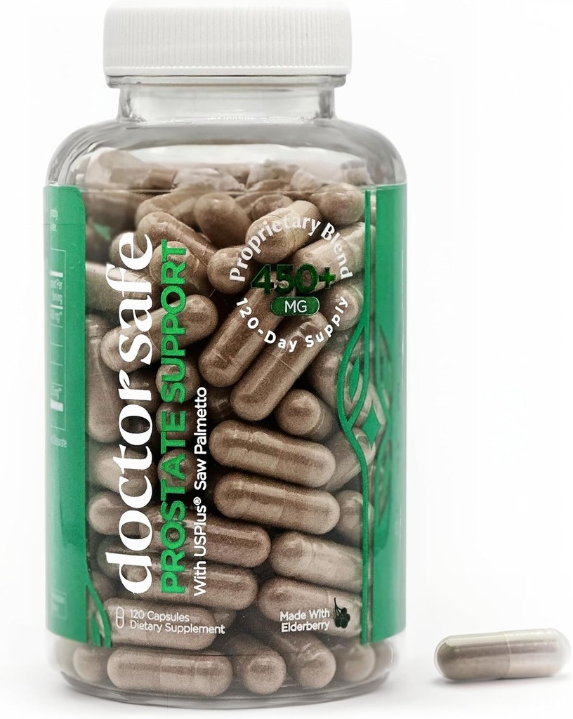 Zag Palmetto Prostaat Supplementen met USPlus Zag Palmetto voor mannen en vrouwen - Geavanceerde Prostaat Gezondheid &amp; Haar Revitalisatie 