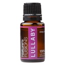 Nature's Fusions Sleep Essential Oil Blend 15ml - Calming Drea, Diffuser, Nature's Fusions Lullaby - 100% Pure Therapeutic Grade - Lavendel, Roman kamille, Neroli, Rose, Vanilla, Ylang Ylang