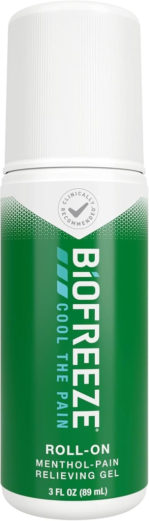 Biovriespijn Relief Gel, Artritis Pijn Reliver, Knie & Lagere Rugpijn Relief, Pijnverzachting, Nekpijn Relief, Apotheek Aanbevolen, FSA In aanmerking komende, 3 FL OZ Biovries Menthol Gel