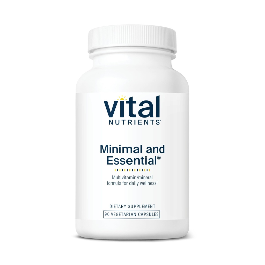 Vitale voedingsstoffen Minimal en essentiële multivitamine 
