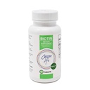 Supplément Biotine Carson Life - 60 comprimés - pour les hommes et les femmes - supplément de vitamine qui favorise la croissance des cheveux - Formule avancée aide à stimuler l'énergie et la croissance cellulaire - Fabriqué aux États-Unis