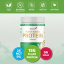 RENEVA Vegan Proteïnepoeder 15g Planteneiwit van erwt en rijst 