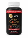 Qunol CoQ10 100mg Softgels Ultra 3X Better Absorptie Co-enzym Q10 Supplementen - Antioxidant Supplement voor Bloedvat- en Hartgezondheid en Energieproductie - 6 maanden Levering - 180 Tel.