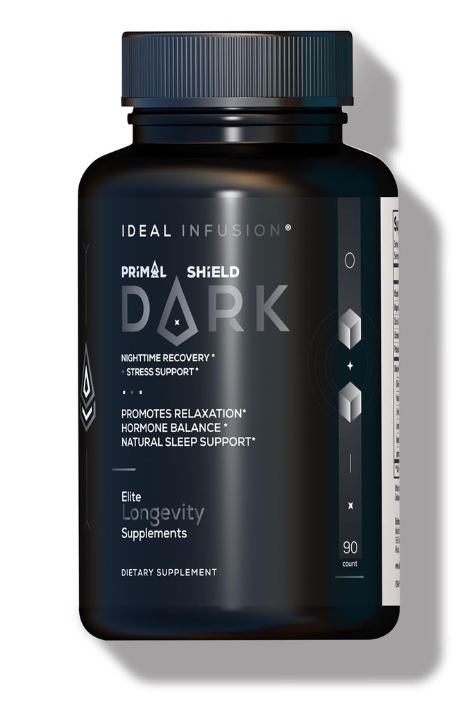 Ideaal Infusie Nachtspieren Herstel & Diepe Slaap Supplement: Ontspanning en Stress Ondersteuning - Magnesium Glycinate, KSM-66 (Melatonine Free) Vegan