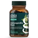Gaia Herbs Ashwagandha Root - Stress Relief & Sleep Support Supplement - Ondersteunt evenwichtige energieniveaus en positieve Outlook* - 60 Vegan Liquid Phyto Capsules (30 dagen levering)