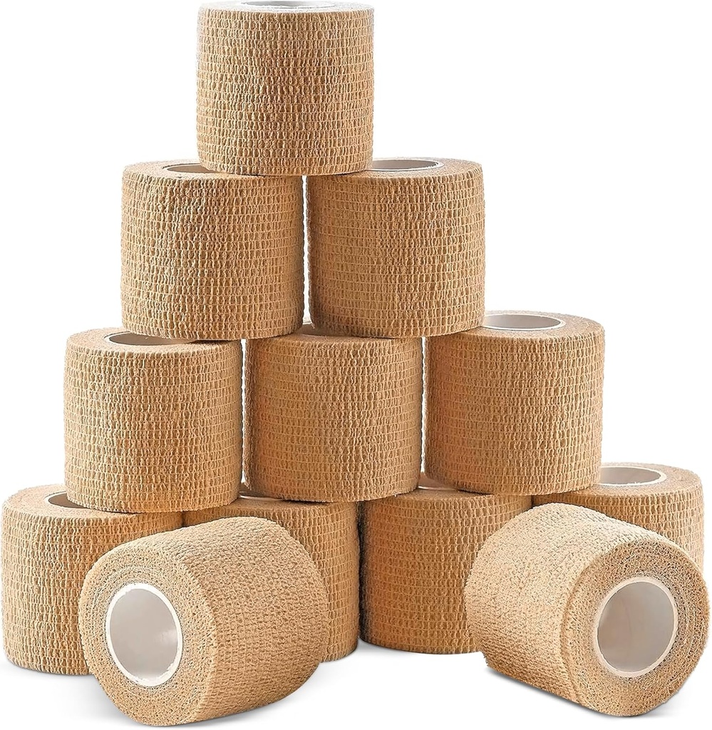 Ever Ready First Aid Self Adherent Cohesive Wrap Bandages, 2
