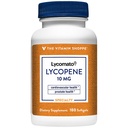 La Vitamine Shoppe Lycopène 10MG, Antioxydant qui soutient la santé cardiovasculaire, prostatique et cellulaire (180 Softgels)
