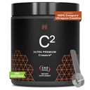 HPN C2 Creatine Monohydraat voor prestaties, herstel, kracht, working-out, veganistisch, niet-GMO, zuivel en sojavrij, onafhankelijk getest, ultrapure Premium Creapure (100 Servings)