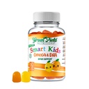 Greenfield Nutritions Smart Kids Halal Omega 3 Gummies with DHA - 60 Halal Vitaminen voor kinderen, Ondersteunt hersenen & Immune Health - Vegan, Non-GMO, Gluten, Gelatine-Free en Pindavrije Halal Gummy Vitaminen
