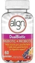 Uitlijnen Prebiotic + Probiotic Gummies Natuurlijke Fruit smaken - 60 CT, Pack van 3