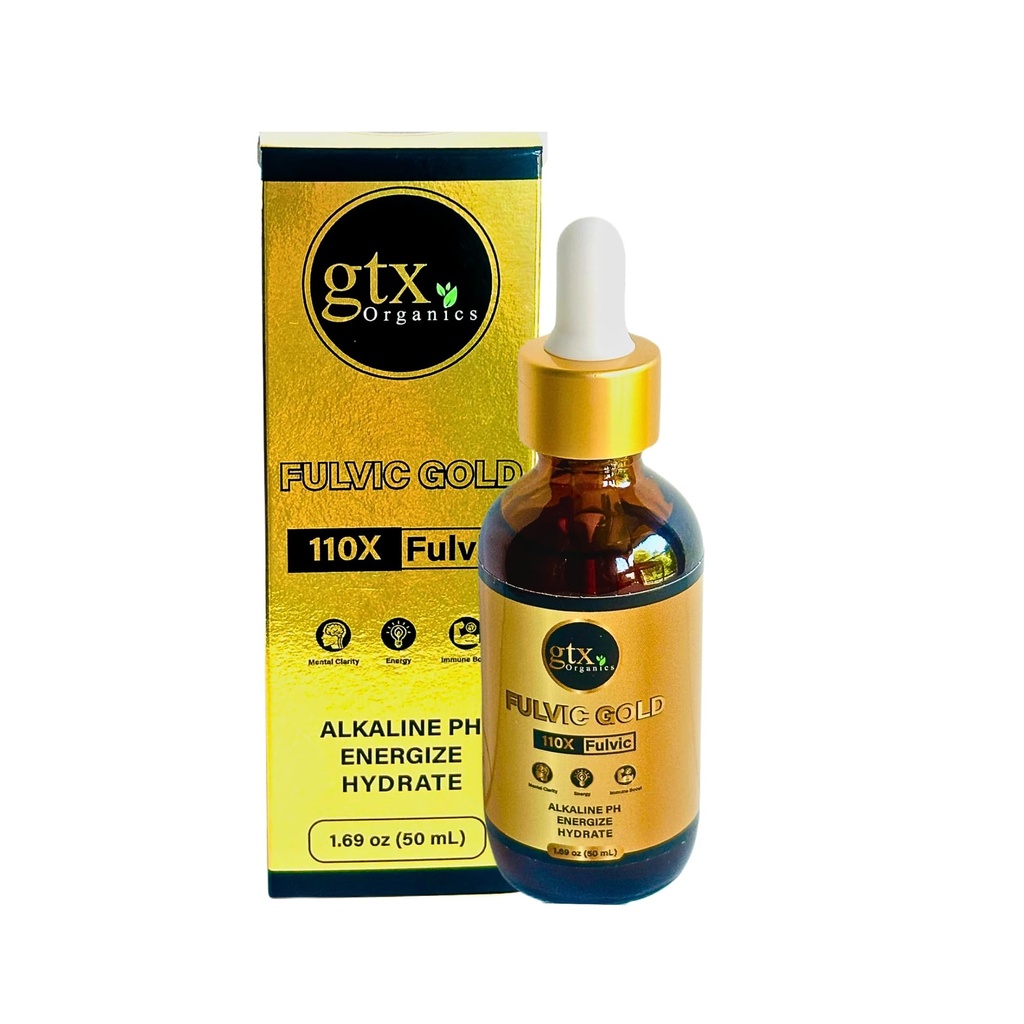 Trace Mineral Drops (200 porties)(smaakloos), Gold Color en Highly Alkaline Minerals- 74 Trace Minerals from Pure Fulvic Mineral Extract-concentrated, Plant-based, Trace Minerals Supplement
