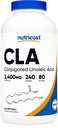 Nutricost CLA (Geconjugeerd Linolzuur) 800mg, 240 Softgels
