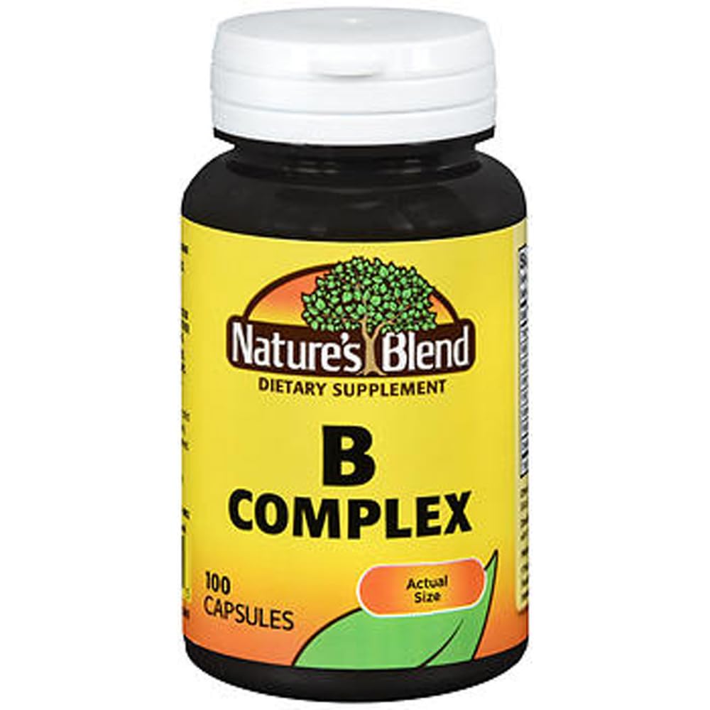 Natures Blend Nature's Blend B Complex Capsules, 100 Caps