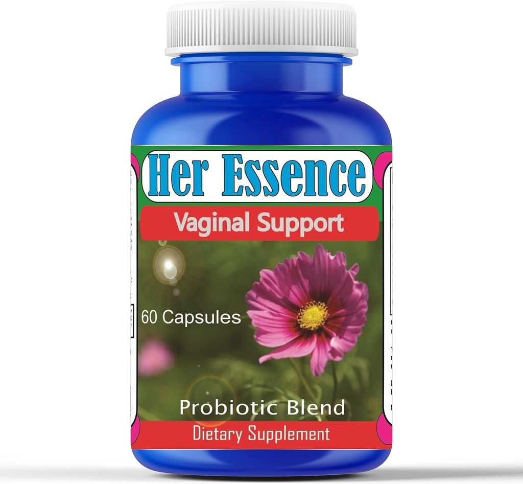 Haar Essence Womens Probiotic for Gut Health, Prebiotics and Probiotics for Women Dispensive Health & pH Balance, Immune Support and Gut Health, Flora Balance, Gluten & Soy Free, 60 Capsules