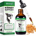 Nierondersteuning voor honden,60ML,Kidney Support Supplement Treats,Ondersteunt Immune & Urinaire & Nier Gezondheid Functie & Regelmatig urineren,100% natuurlijk kruidensupplement