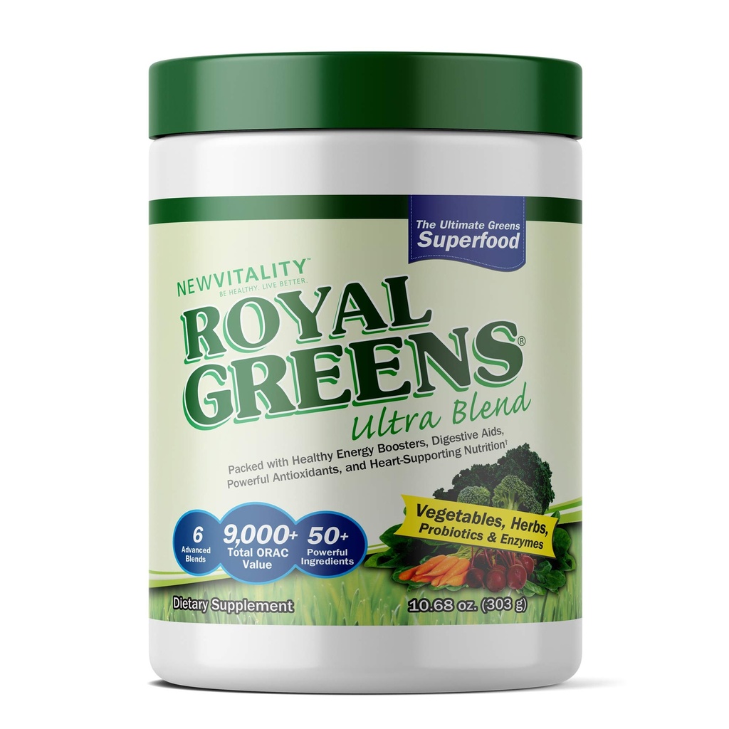 Nieuwe vitaliteit Royal Greens Superfood Powder 