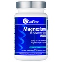 CanPrev Magnesium Bis-Glycinate Gentle 200mg, 120 V-Caps 120-Day Supply - Pure Elemental Magnesium Supplement, Ondersteunt bot en spierfunctie, zacht op maag, Perfect voor dagelijkse Magnesium behoeften