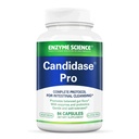 Enzyme Science Candidase Pro - Verteringsenzymen met probiotica Ontwerp voor Candida Cleanse en Detox Ondersteuning voor vrouwen en voor mannen - Gut Health - Enzimas Digestivas - 84 Capsules