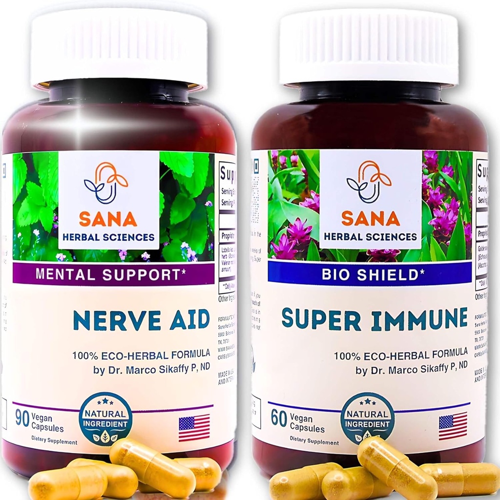 Natuurlijke Slaaphulp & Immunity Boost 10 biologische kruiden 