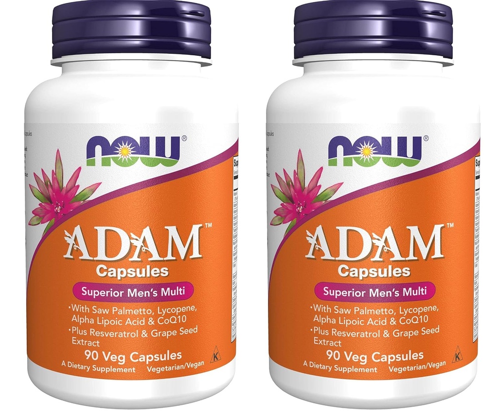 Nu Foods: Adam Superior Mannen Meerdere Vitamine, 90 vcaps verpakking van 2