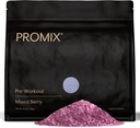 ProMix Nutrition Pre-Workout Powder, Mixed Berry - Maximize Focus & Performance - Helpt spiergroei, endurance - Vitamine B12, Cafeïne, Beta-Alanine & L-tyrosine - 30 porties (pakket van 1)