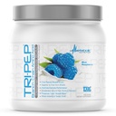 Metabole voeding - TRIPEP - Tri-Peptide tak keten Aminozuur, BCAA Powder, Pre Intra Post Workout Supplement, Blue Raspberry, 400 Gram (40 Servers)