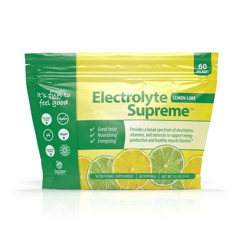 Jigsaw Health Electrolyte Supreme Broad Spectrum van Electrolytes + Trace Minerals 