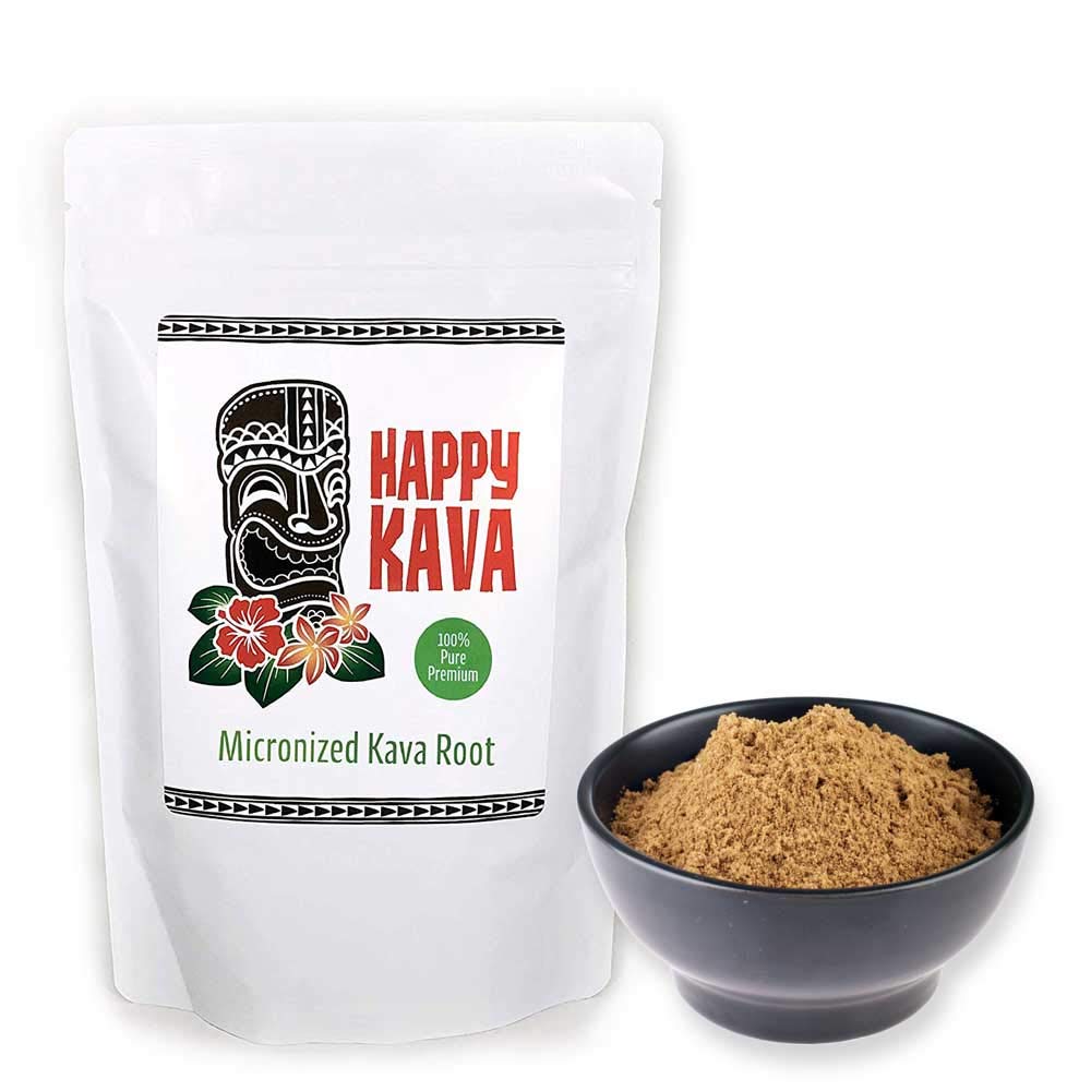 Poudre de racine de kava micronisée de qualité supérieure (8 oz)