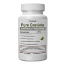 Superior Labs Graviola 1200mg, pur naturel non-OGM antioxydant, immunitaire et soutien respiratoire, favorise la santé de la peau, la croissance cellulaire et l'humeur équilibrée, extrait de haute puissance, 120 capsules veg
