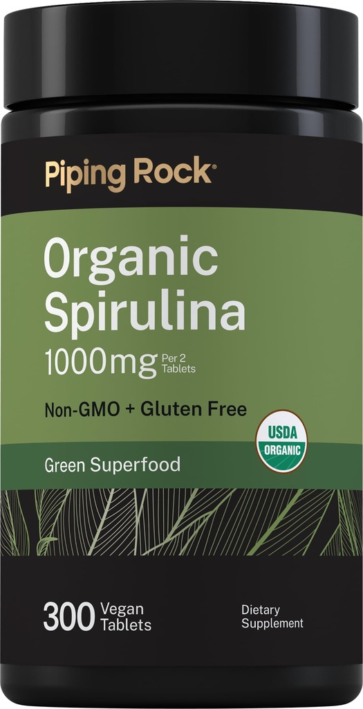Piping Rock Organische Spirulina 