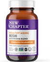 Nouveau chapitre Champignon Reishi - LifeShield Reishi pour un vieillissement en santé + Champignon Reishi biologique + végétalien + non-OGM, ingrédients nootropiques - 60 ct