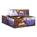 Atkins Endulge Chocolat Nutty Caramel Bar, Dessert préféré, 2g sucre, Haute en fibre, Keto amical, 12 comte