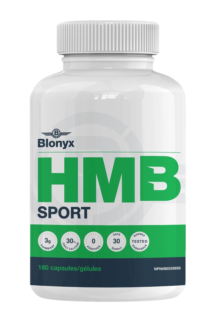 HMB Sport Capsules - 3g Dagelijks hoge zuiverheid HMB, verbetert prestaties en herstel, vermindert spierpijn, 30 dagen levering