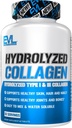 Evlutie Voeding Gehydrolyseerde Collageen - 1400mg Gehydrolyseerd Type I & III Collageen - Gezamenlijke + Bone Support - Huid + Haar + Nagel Supplement - Keto + Paleo - 30 Servers