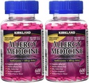 Kirkland Handtekening Allergie Geneeskunde Difenhydramine HCI 25 mg - 600 Minitabs - 2 Pack