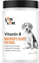 Brewer's Gist poeder voor honden - Knoflook smaakstoffen, vitamine B, natuurlijke B-complex, Niacin & gezonde huid & jas (1 pond)