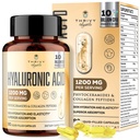 19-in-1 Hyaluronzuurcapsules - Hylunaric Acid 1200 mg, met Collageen Peptiden, Vitamine C, Phytoceramiden - voor huid, ogen, gastro-intestinale, Bones Ondersteuning (1 Pack)