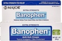 MAJOR Extra sterkte Banofen - Anti-Itch Cream - Topical Analgetic Skin Protectant - Helpt verlichten jeuk van Insect Bites en huid irritaties - 1 Oz. (1 Pack)