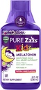 VICKS PURE Zzzs Kidz, vloeibare Melatonine slaaphulp voor kinderen en kinderen, helpt uw kind slapen natuurlijk, lage dosis Melatonine, Berry Flavored, 8oz